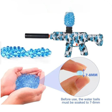 Electric Gel Ball Blaster Gun Toy – Auto Shooting Water Bead Splatter Gun for Kids & Outdoor Play