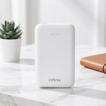 Infinix XP05 XPower Go 5000mAh Power Bank – 12W Compact Portable Charger