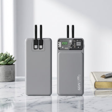 66W Super Fast Charging 20000mAh Power Bank – High-Speed Portable Charger for Phones & Laptops
