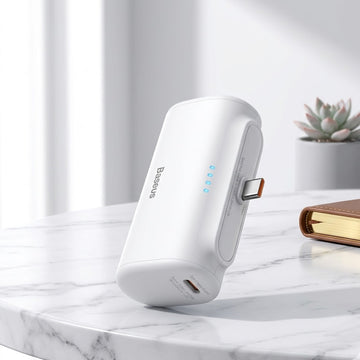 Baseus 20W Fast Charging Power Bank 5000mAh – Portable Charger with Quick Charge & Compact Design