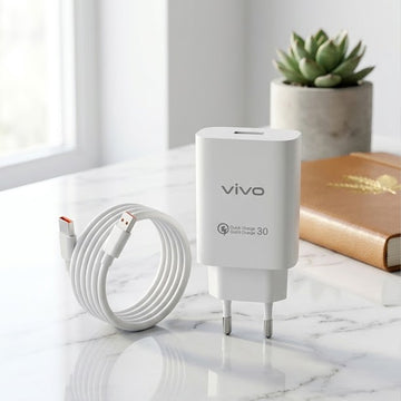 44W Flash Fast Charger Type-C Adapter with Cable – Ultra Fast Charging Wall Charger