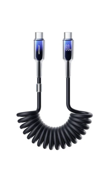 Joyroom S-A43 USB-C Fast Charging Cable 1.5m – High-Speed Type-C Durable Cable (Black)