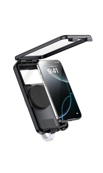 Baseus RainShield VB1 Waterproof Bike Phone Mount Case – Anti-Rain GPS Holder